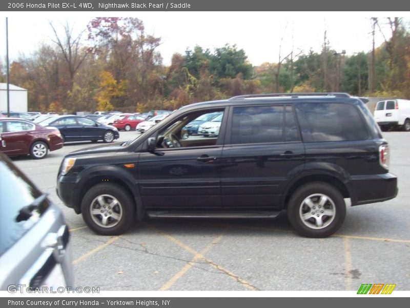 Nighthawk Black Pearl / Saddle 2006 Honda Pilot EX-L 4WD