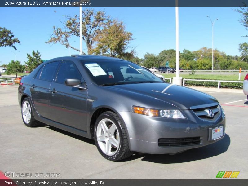 Anthracite Metallic / Ebony 2004 Acura TL 3.2