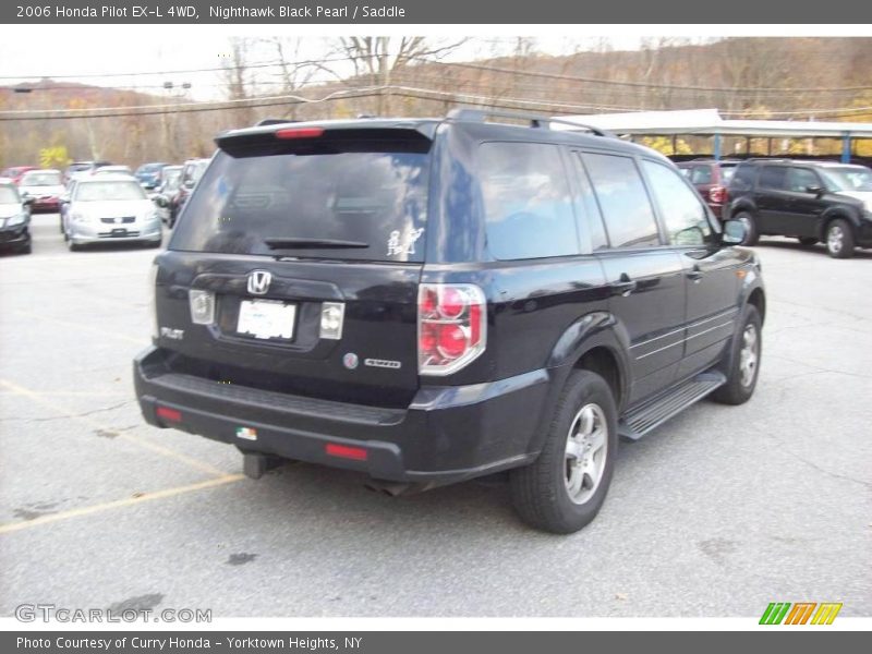 Nighthawk Black Pearl / Saddle 2006 Honda Pilot EX-L 4WD