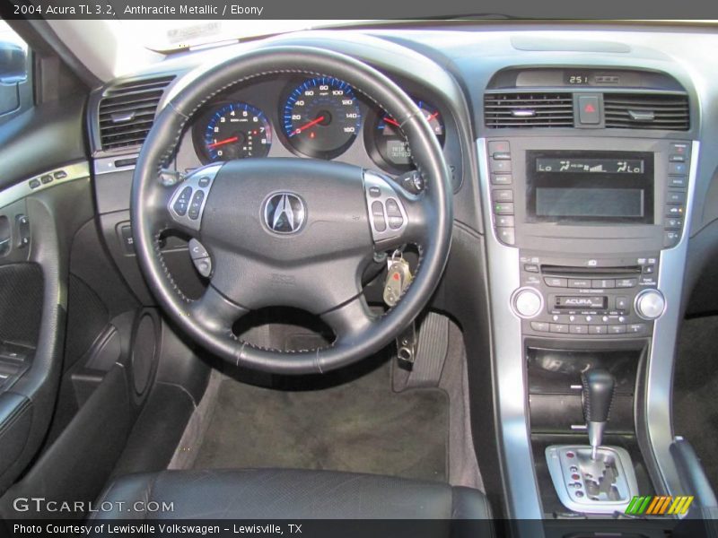 Anthracite Metallic / Ebony 2004 Acura TL 3.2