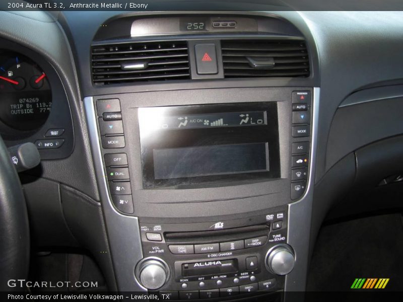 Anthracite Metallic / Ebony 2004 Acura TL 3.2