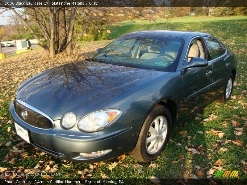 Slatestone Metallic / Gray 2006 Buick LaCrosse CX