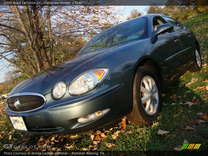 Slatestone Metallic / Gray 2006 Buick LaCrosse CX