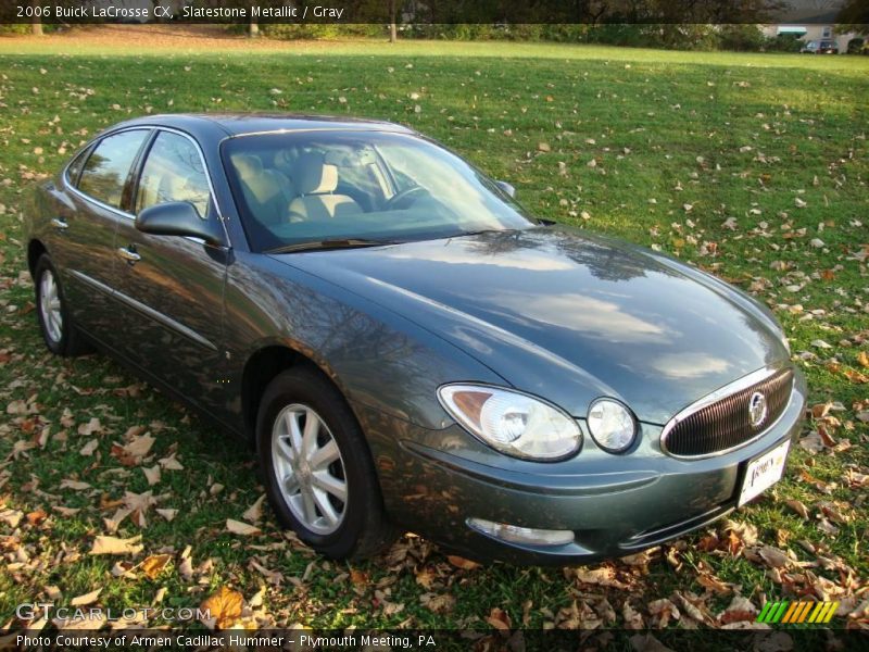 Slatestone Metallic / Gray 2006 Buick LaCrosse CX