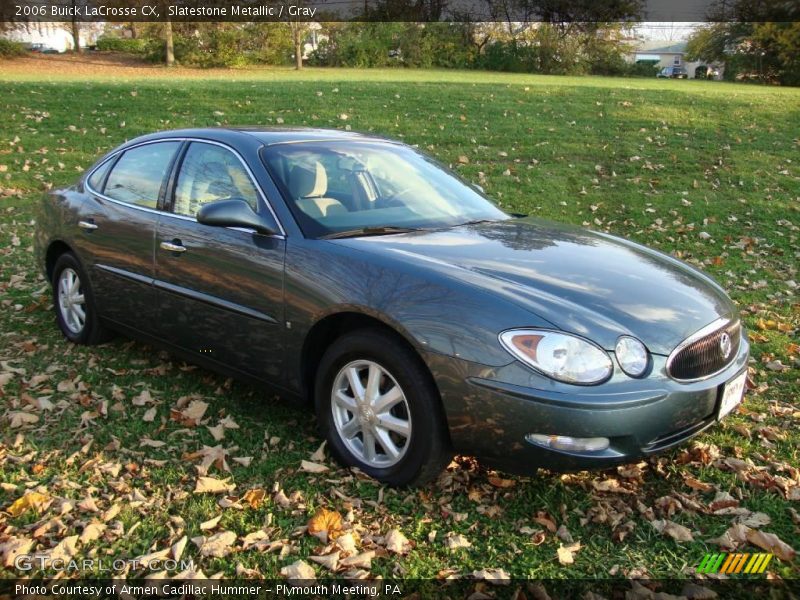 Slatestone Metallic / Gray 2006 Buick LaCrosse CX