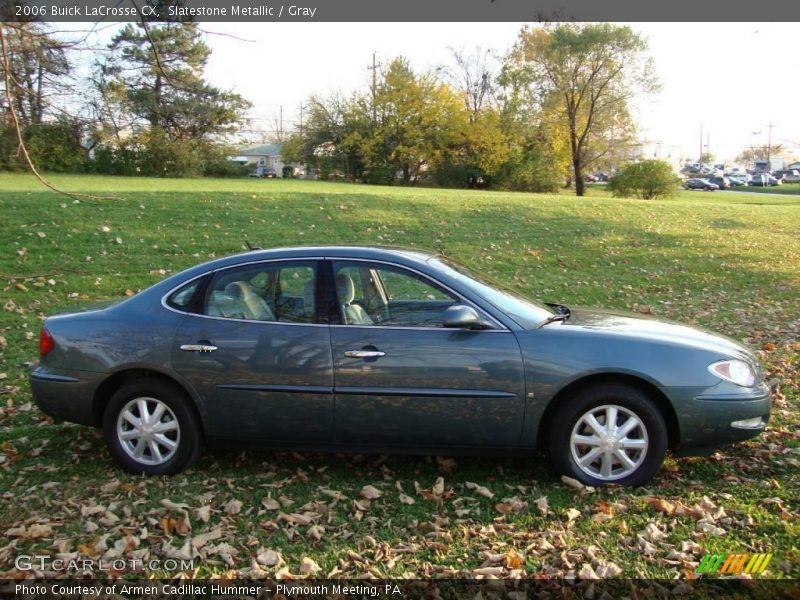 Slatestone Metallic / Gray 2006 Buick LaCrosse CX