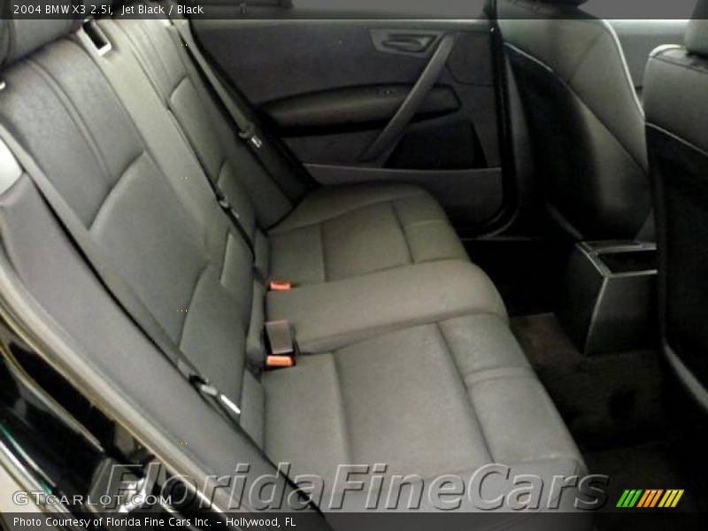Jet Black / Black 2004 BMW X3 2.5i