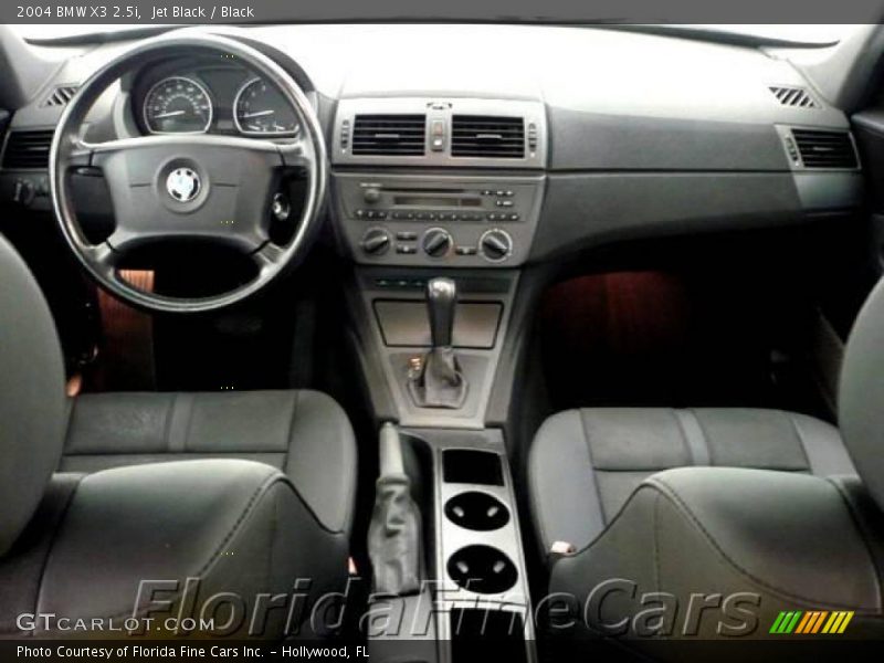 Jet Black / Black 2004 BMW X3 2.5i