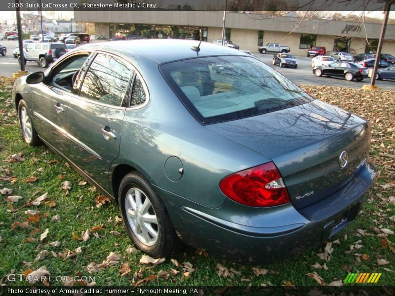 Slatestone Metallic / Gray 2006 Buick LaCrosse CX