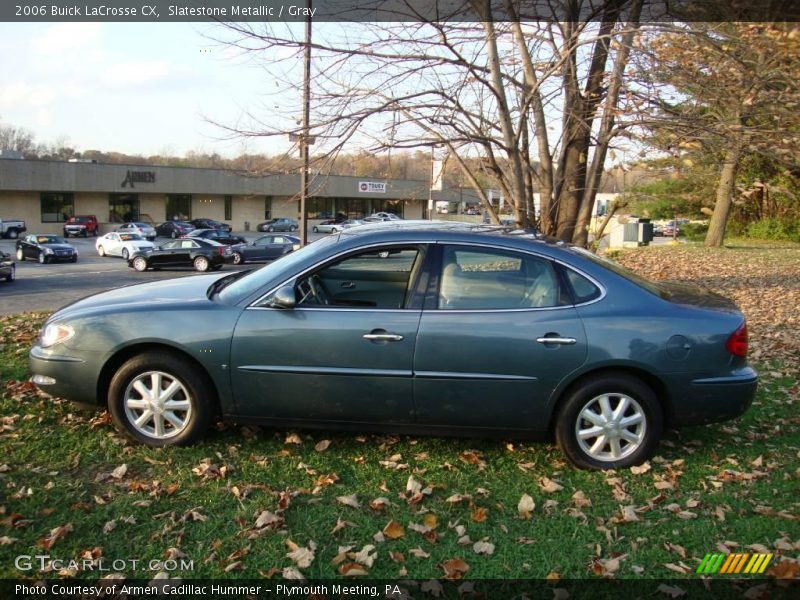 Slatestone Metallic / Gray 2006 Buick LaCrosse CX