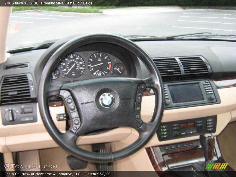 Titanium Silver Metallic / Beige 2006 BMW X5 3.0i