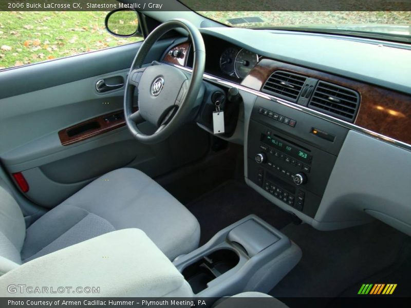 Slatestone Metallic / Gray 2006 Buick LaCrosse CX