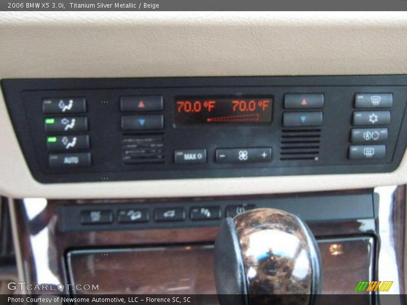 Titanium Silver Metallic / Beige 2006 BMW X5 3.0i