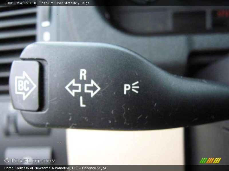 Titanium Silver Metallic / Beige 2006 BMW X5 3.0i