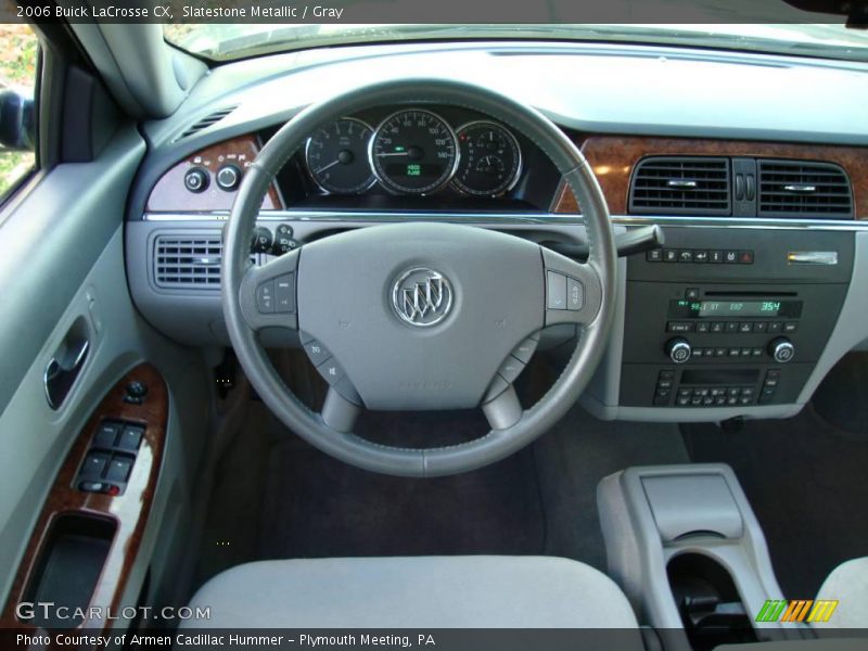 Slatestone Metallic / Gray 2006 Buick LaCrosse CX