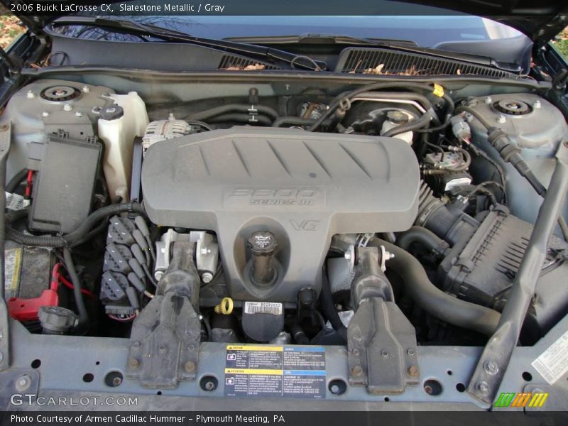 Slatestone Metallic / Gray 2006 Buick LaCrosse CX