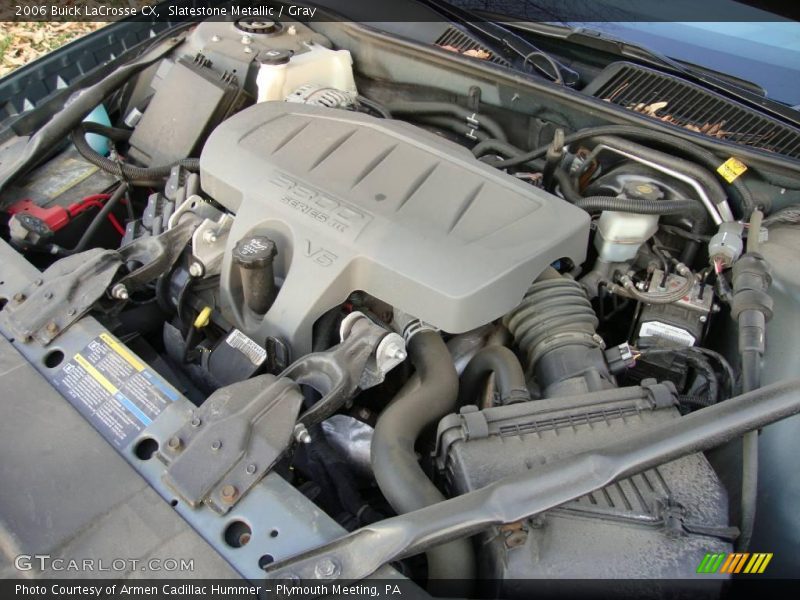 Slatestone Metallic / Gray 2006 Buick LaCrosse CX