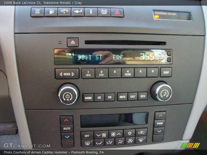 Slatestone Metallic / Gray 2006 Buick LaCrosse CX