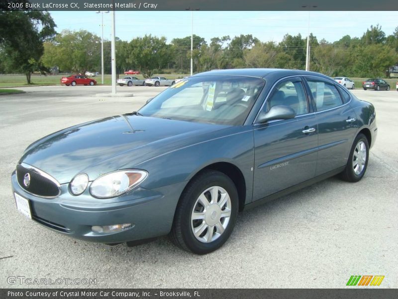 Slatestone Metallic / Gray 2006 Buick LaCrosse CX