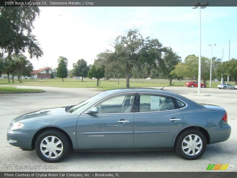 Slatestone Metallic / Gray 2006 Buick LaCrosse CX