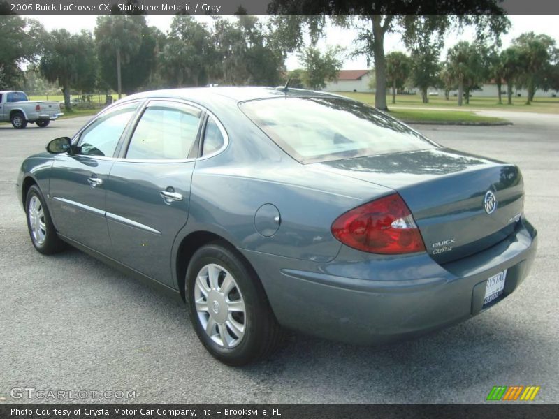 Slatestone Metallic / Gray 2006 Buick LaCrosse CX
