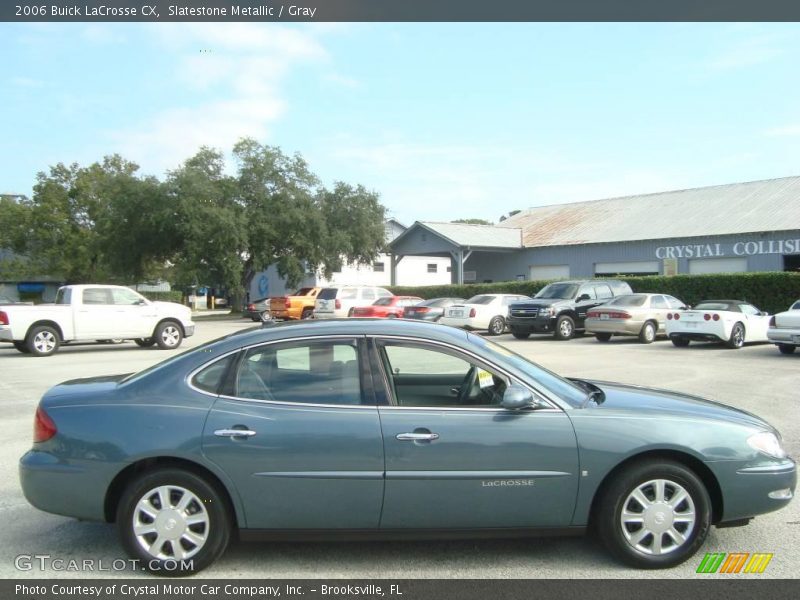 Slatestone Metallic / Gray 2006 Buick LaCrosse CX