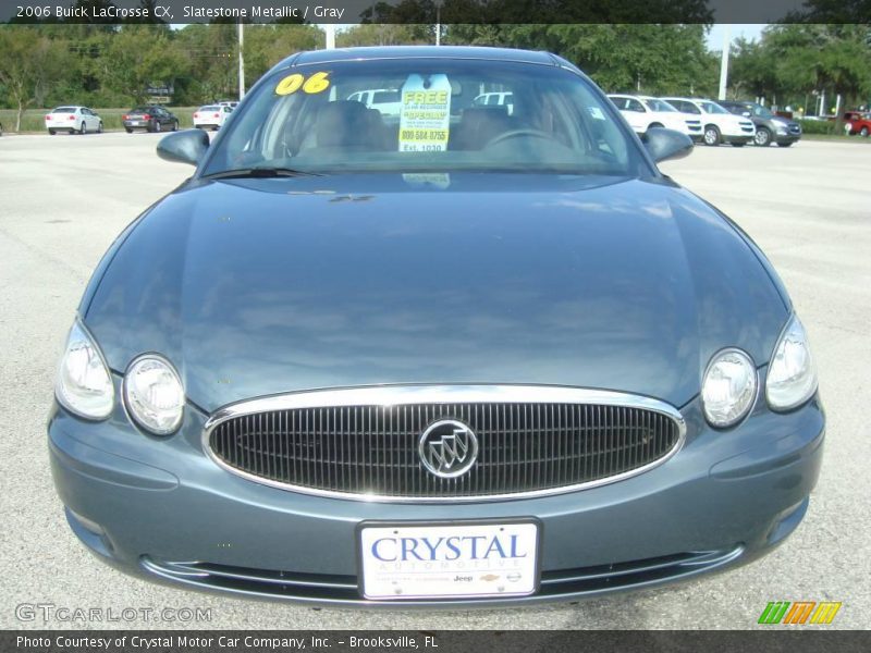 Slatestone Metallic / Gray 2006 Buick LaCrosse CX