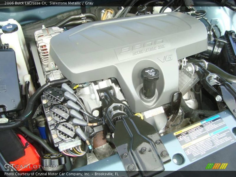Slatestone Metallic / Gray 2006 Buick LaCrosse CX