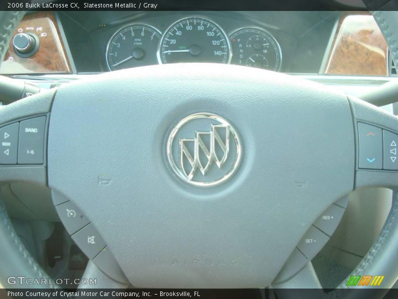 Slatestone Metallic / Gray 2006 Buick LaCrosse CX