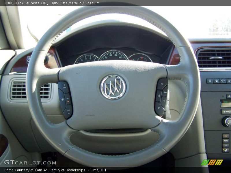 Dark Slate Metallic / Titanium 2008 Buick LaCrosse CXL