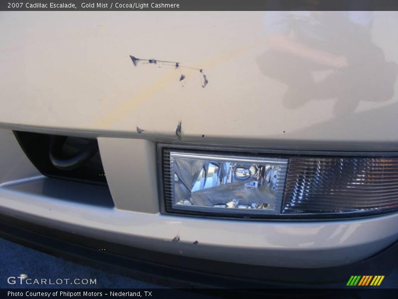 Gold Mist / Cocoa/Light Cashmere 2007 Cadillac Escalade