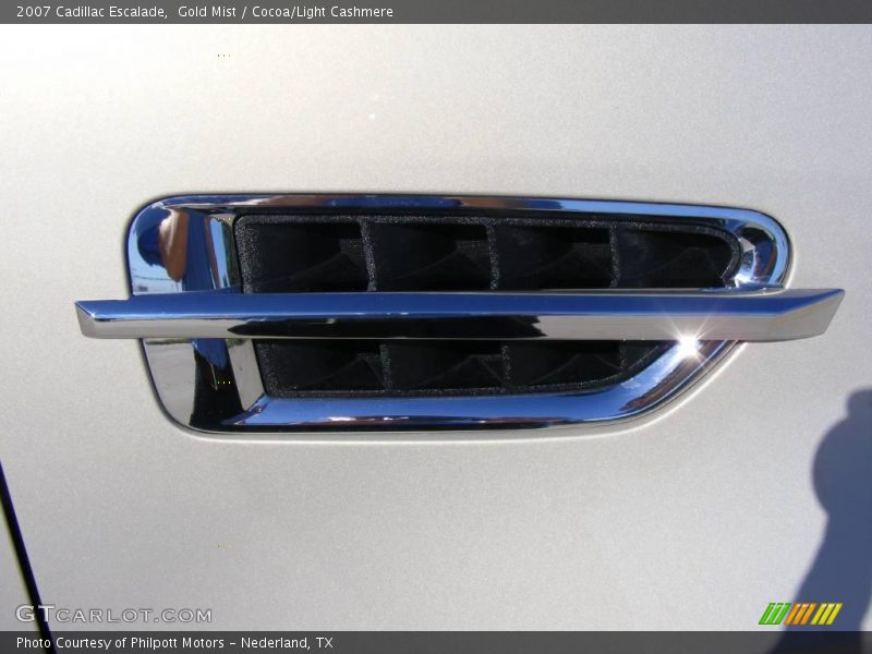 Gold Mist / Cocoa/Light Cashmere 2007 Cadillac Escalade