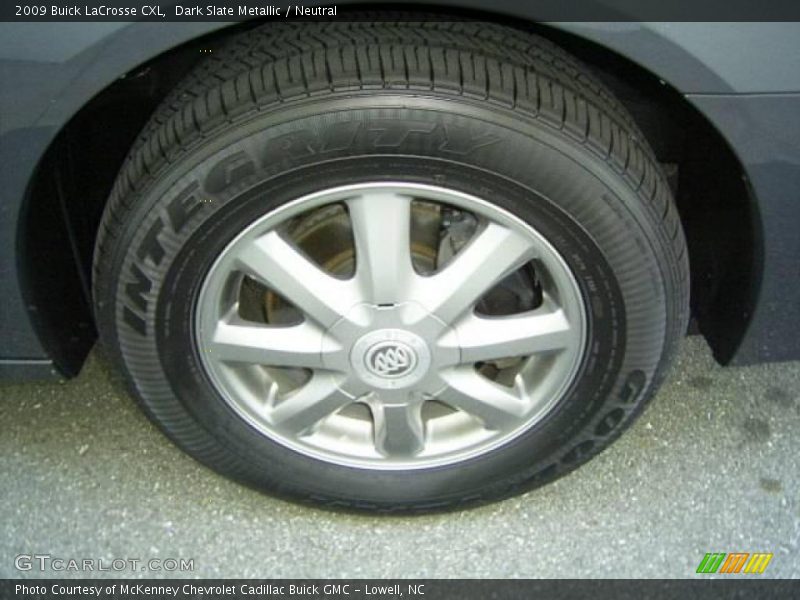 Dark Slate Metallic / Neutral 2009 Buick LaCrosse CXL