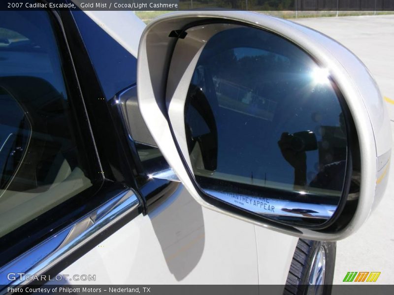 Gold Mist / Cocoa/Light Cashmere 2007 Cadillac Escalade