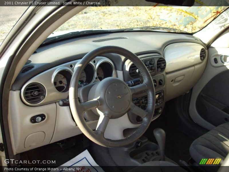 Stone White / Charcoal 2001 Chrysler PT Cruiser Limited