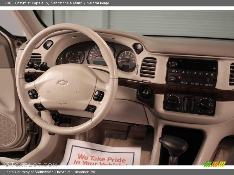 Sandstone Metallic / Neutral Beige 2005 Chevrolet Impala LS