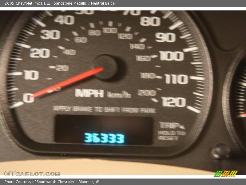 Sandstone Metallic / Neutral Beige 2005 Chevrolet Impala LS