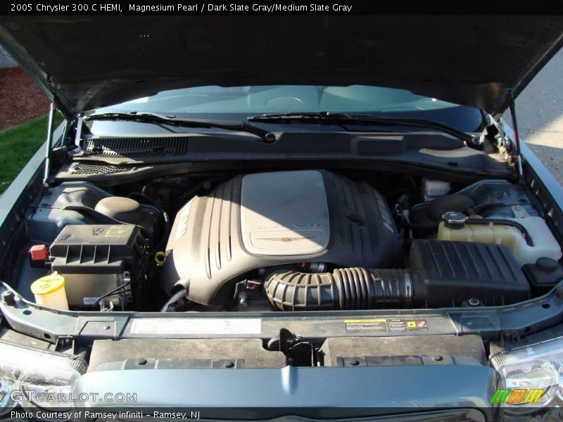 Magnesium Pearl / Dark Slate Gray/Medium Slate Gray 2005 Chrysler 300 C HEMI