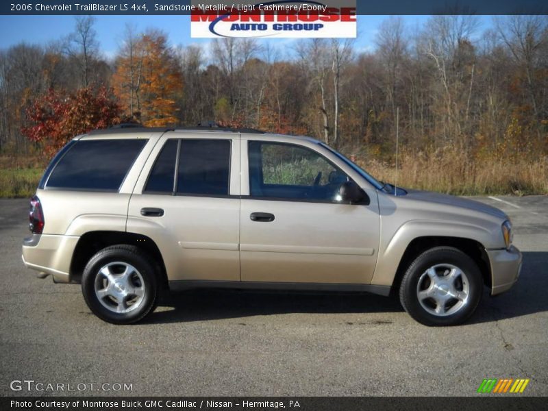 Sandstone Metallic / Light Cashmere/Ebony 2006 Chevrolet TrailBlazer LS 4x4