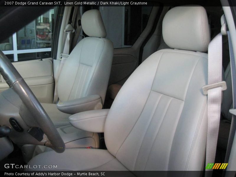 Linen Gold Metallic / Dark Khaki/Light Graystone 2007 Dodge Grand Caravan SXT