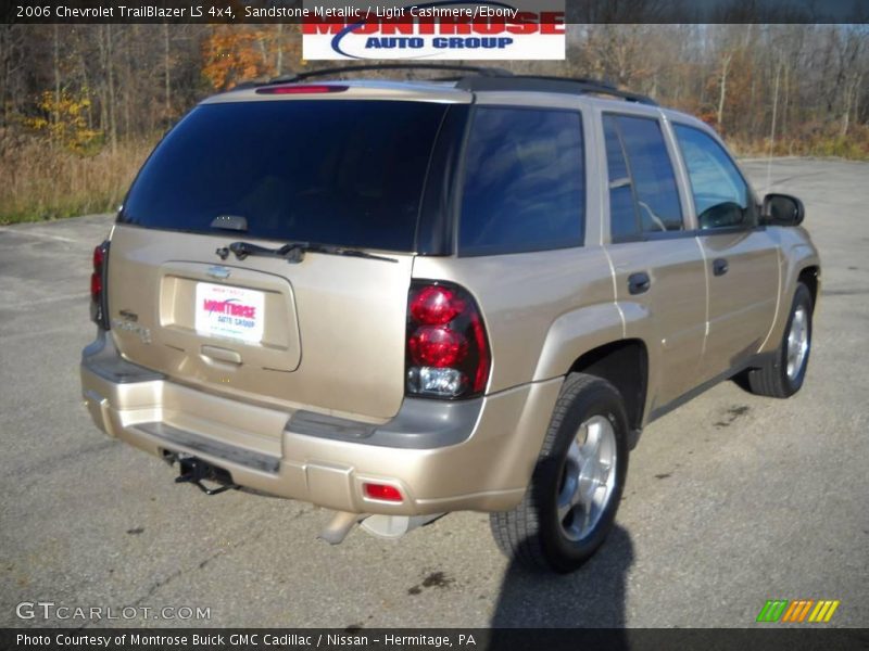 Sandstone Metallic / Light Cashmere/Ebony 2006 Chevrolet TrailBlazer LS 4x4