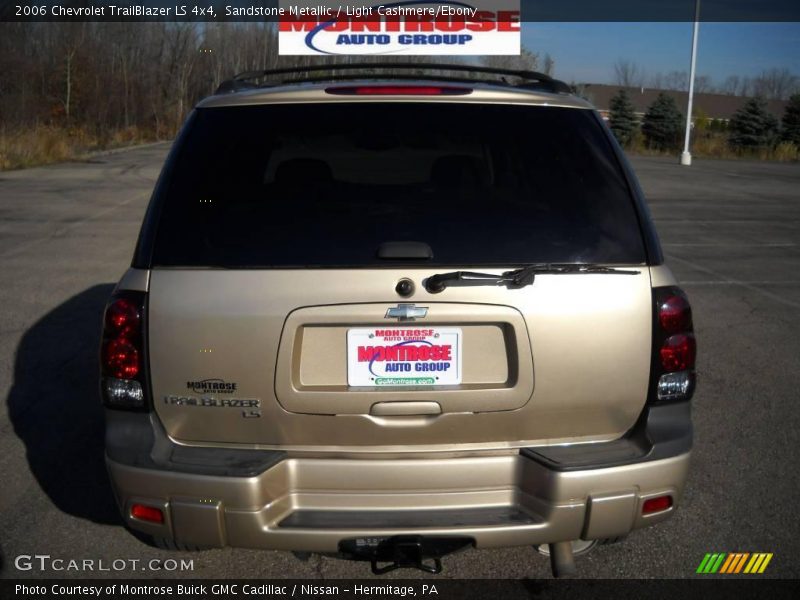Sandstone Metallic / Light Cashmere/Ebony 2006 Chevrolet TrailBlazer LS 4x4