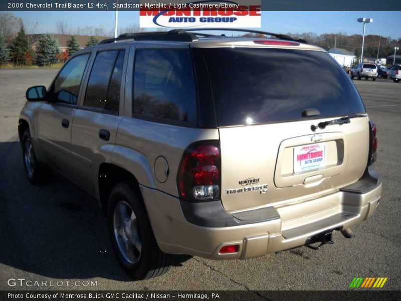 Sandstone Metallic / Light Cashmere/Ebony 2006 Chevrolet TrailBlazer LS 4x4