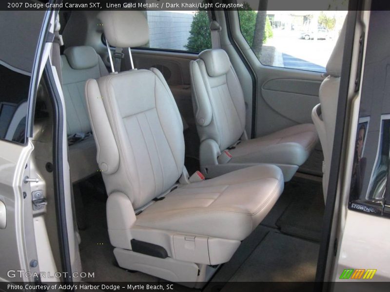 Linen Gold Metallic / Dark Khaki/Light Graystone 2007 Dodge Grand Caravan SXT