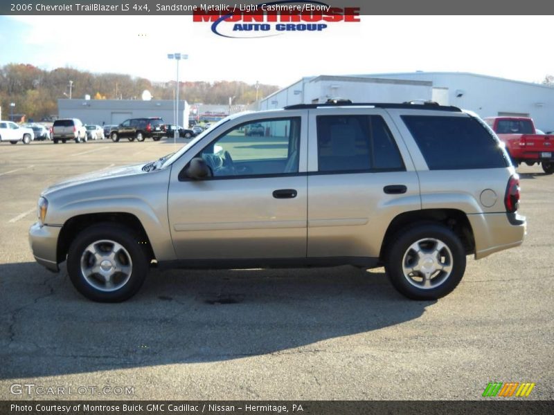 Sandstone Metallic / Light Cashmere/Ebony 2006 Chevrolet TrailBlazer LS 4x4