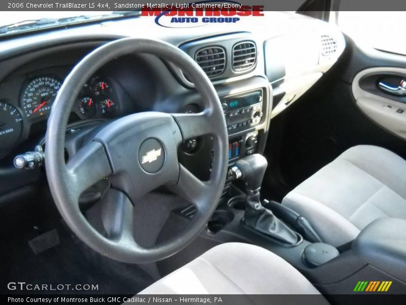 Sandstone Metallic / Light Cashmere/Ebony 2006 Chevrolet TrailBlazer LS 4x4
