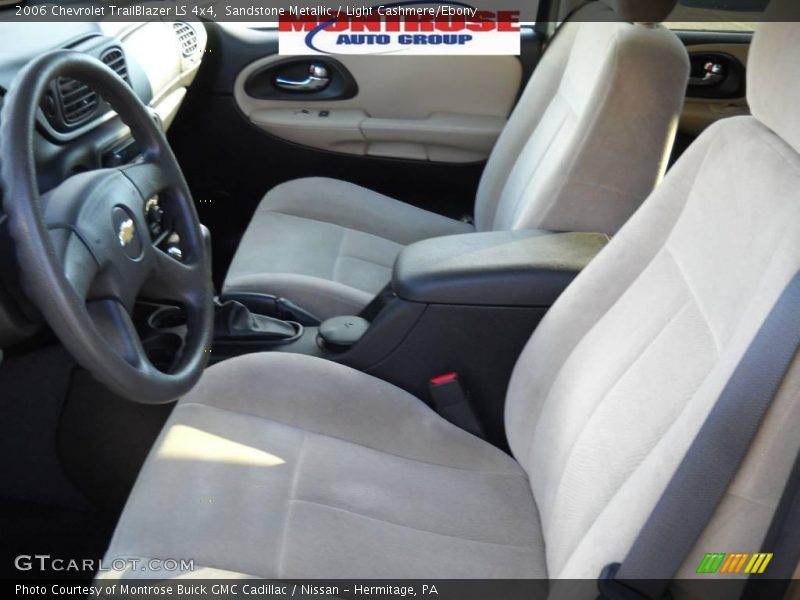 Sandstone Metallic / Light Cashmere/Ebony 2006 Chevrolet TrailBlazer LS 4x4