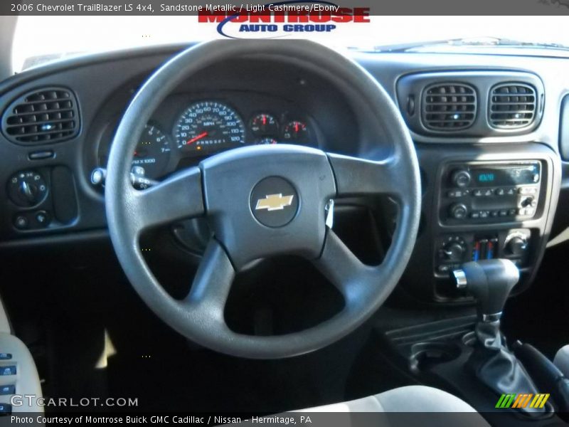 Sandstone Metallic / Light Cashmere/Ebony 2006 Chevrolet TrailBlazer LS 4x4