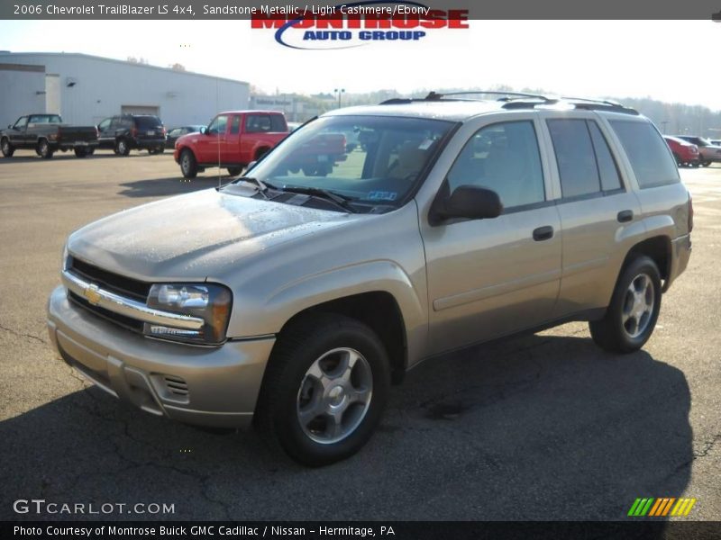 Sandstone Metallic / Light Cashmere/Ebony 2006 Chevrolet TrailBlazer LS 4x4