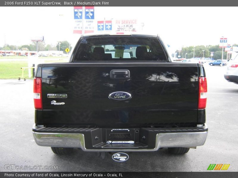 Black / Medium/Dark Flint 2006 Ford F150 XLT SuperCrew